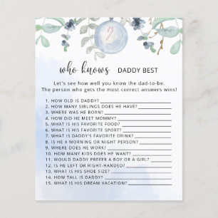 Winter Who knows daddy best game