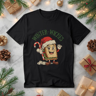 Winter-Wiches – Funny Christmas Sandwich Pun Tri-Blend Shirt