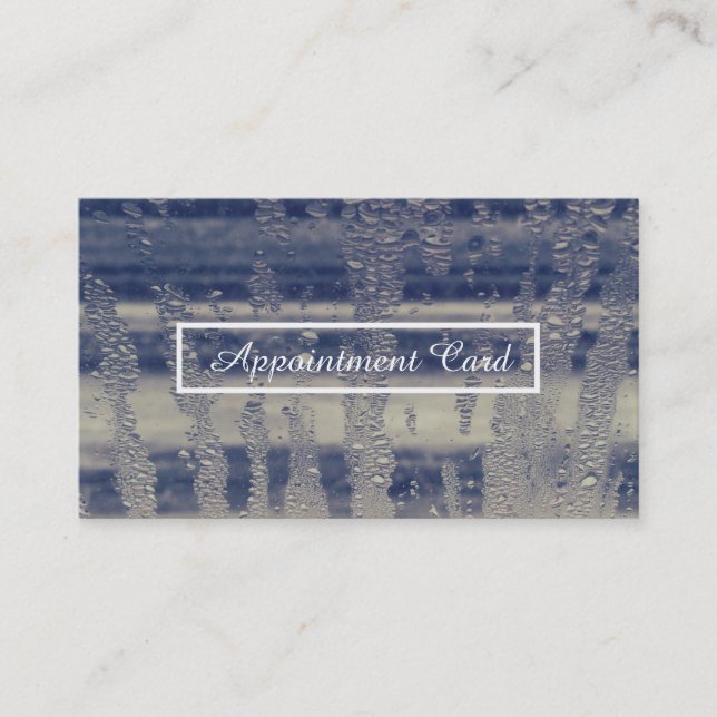 winter window appointment reminder card (Front)