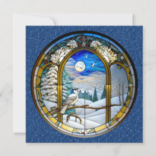 Winter Window Greeting Card