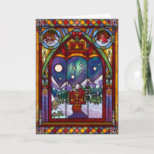 Winter Windows Christmas Card