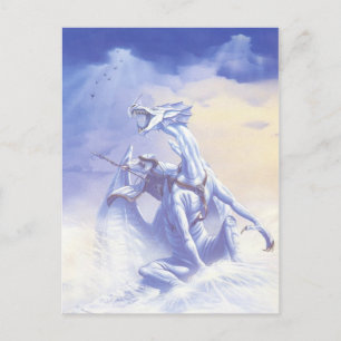WINTER WIZARD POSTCARD