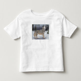 Winter Wolf Toddler T-Shirt