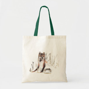 Winter Wolf Tote Bag
