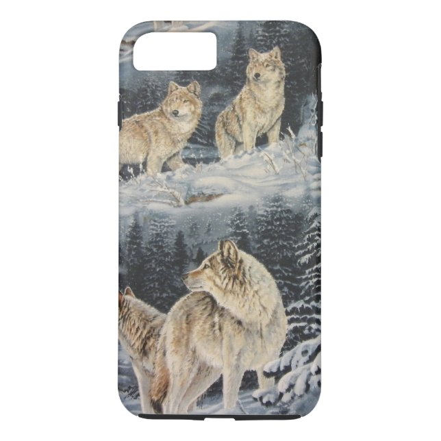 Winter Wolves Case-Mate iPhone Case (Back)
