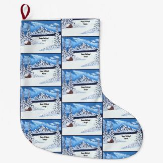 Winter Wonder Large Christmas Stocking