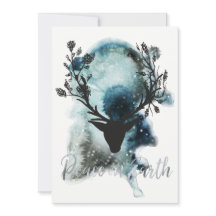 Winter Wonder Mystic Deer Peace on Earth Christmas