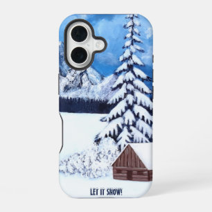 Winter Wonder Scene iPhone 16 Case