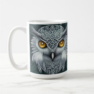 Winter Wonder Snow Owl Beauty Coffee Mug