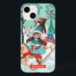Winter Wonder Woodland Forest | Iphone Case<br><div class="desc">Cartita design ©2016 All Rights Reserved
Feel free to change or add text!
You can follow my work at:
www.facebook.com/Cartita.Design 
I Hope you enjoy my illustrations!
Look for your favourite Iphone Case in my store!</div>