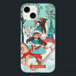 Winter Wonder Woodland Forest | Iphone Case<br><div class="desc">Cartita design ©2016 All Rights Reserved
Feel free to change or add text!
You can follow my work at:
www.facebook.com/Cartita.Design 
I Hope you enjoy my illustrations!
Look for your favourite Iphone Case in my store!</div>