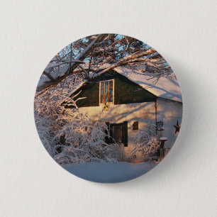 Winter Wonderland 6 Cm Round Badge