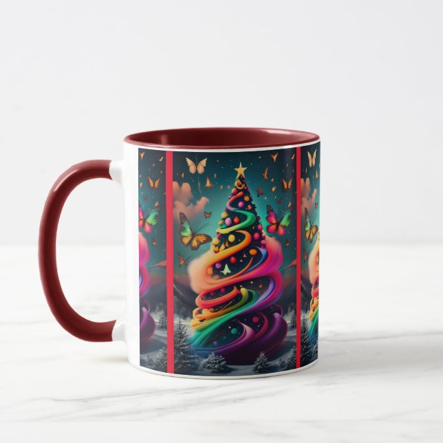 Winter Wonderland: A Christmas Tree Extravaganza Mug (Left)