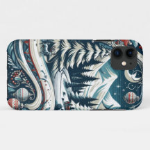 Winter Wonderland Adventure iPhone case