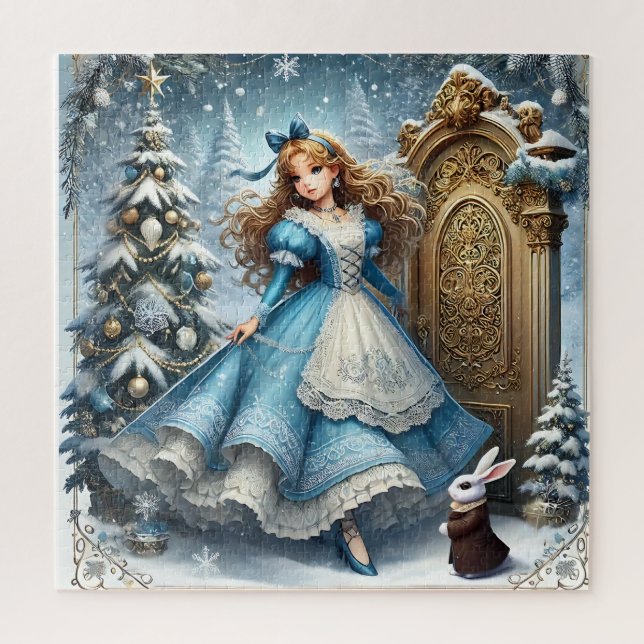 Winter Wonderland Alice Puzzle  (Vertical)