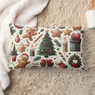 Winter Wonderland Animal Christmas Pillow