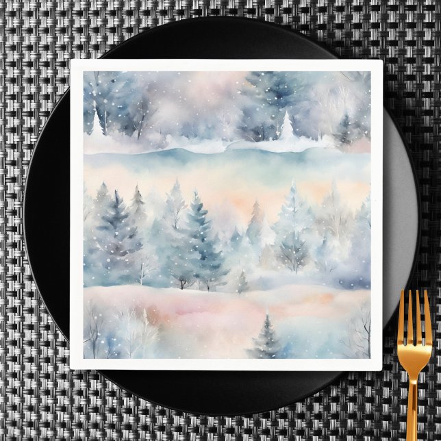 winter wonderland  - artistic napkin (Creator Uploaded)