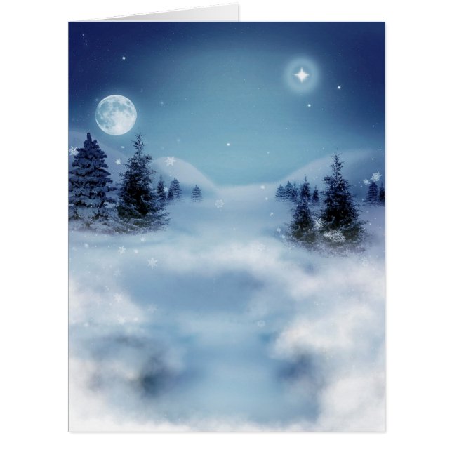 Winter Wonderland at Night (Front)