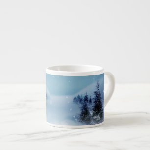 Winter Wonderland at Night Espresso Cup