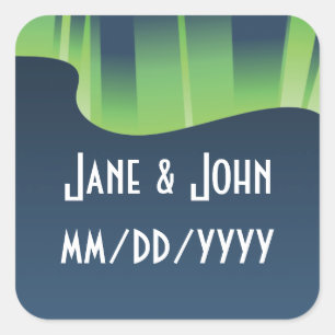 Winter Wonderland Auroras Sticker