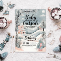 Winter Wonderland Baby Shower: It's Cold Outside