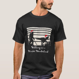 Winter Wonderland Bigfoot T Rex Yetti Sasquatch Ch T-Shirt