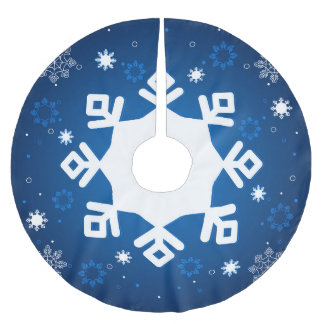 Winter Wonderland Blue Tree Skirt