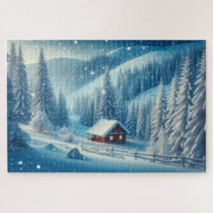 Winter Wonderland  - Breathtaking Scenic Landscape Jigsaw Puzzle