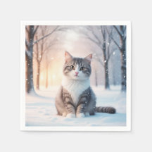 Winter Wonderland Cat