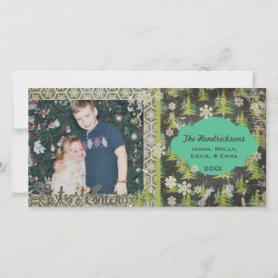 Winter Wonderland Christmas Holiday Photo Card
