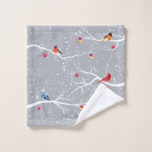 Winter Wonderland Christmas Holidays Wash Cloth