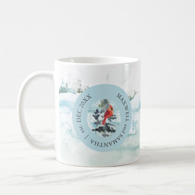 Winter Wonderland Christmas Mug (Left)