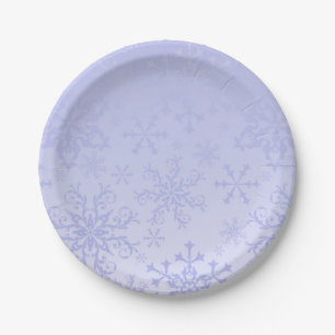 Winter Wonderland Christmas Paper Plates