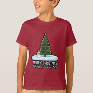 "Winter Wonderland: Christmas Trees, Snowmen & Rei T-Shirt