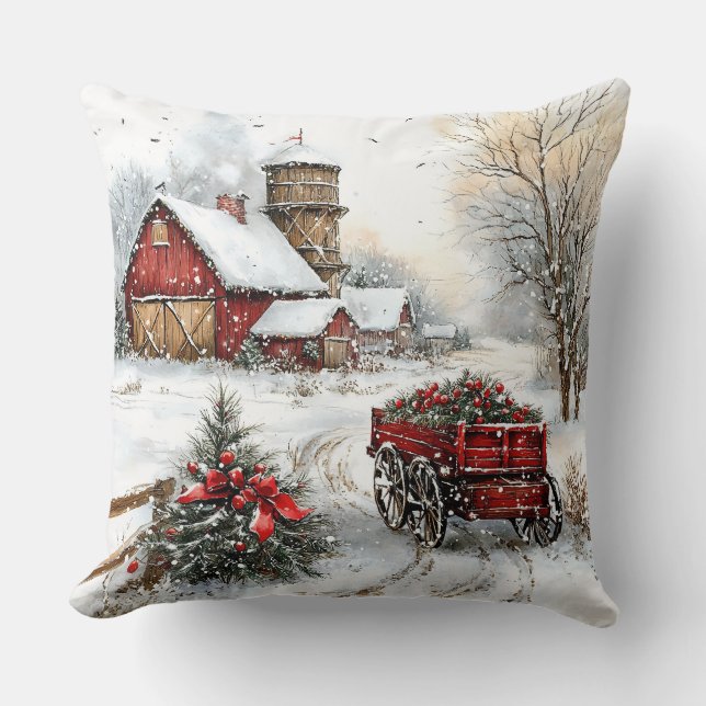Winter Wonderland Cushion (Front)