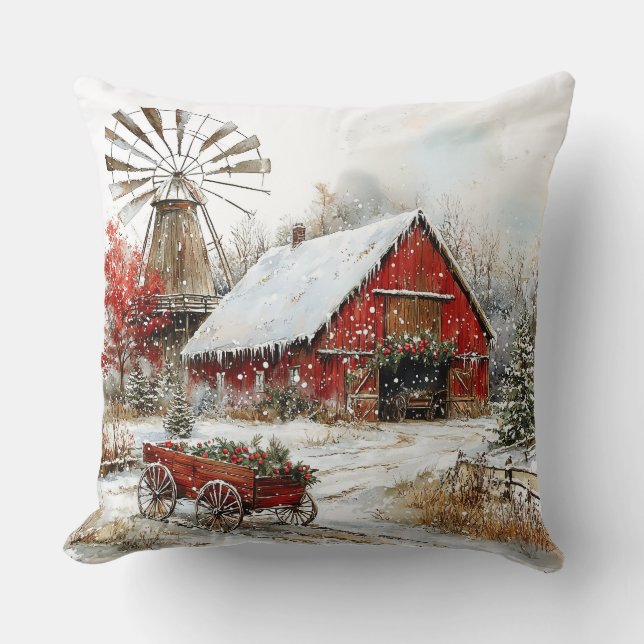 Winter Wonderland Cushion (Front)