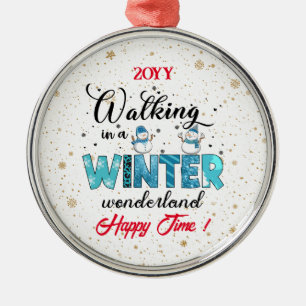 Winter Wonderland Customize Metal Tree Decoration