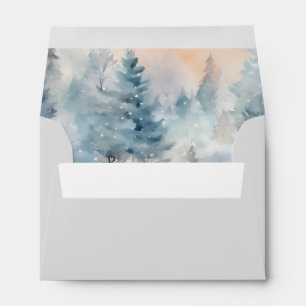 winter wonderland envelope