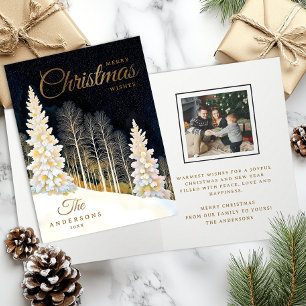 Winter Wonderland Family Christmas Card
