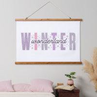 Winter Wonderland - Festive Typography Art