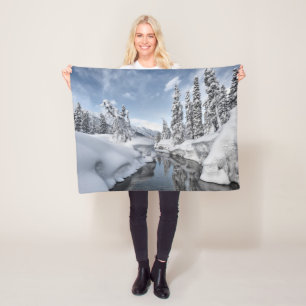 Winter Wonderland Fleece Blanket