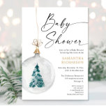 Winter wonderland gender neutral baby shower invitation<br><div class="desc">For more advanced customisation of this design,  simply select the "Customise It" button above!</div>