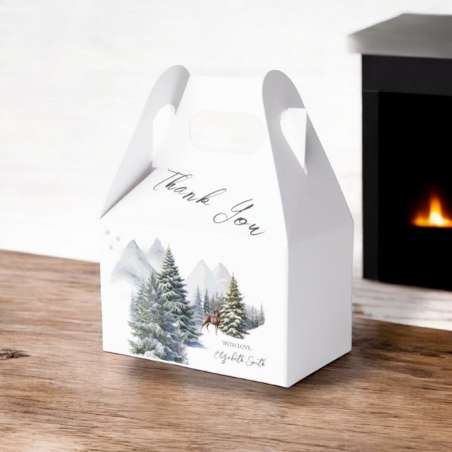 Winter Wonderland Gender Neutral It's Cold Outside Favour Box (Creator Uploaded)