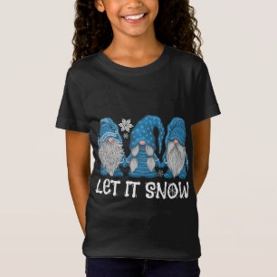 Winter Wonderland Gnomes Winter Snowy Gnomes Snow T-Shirt