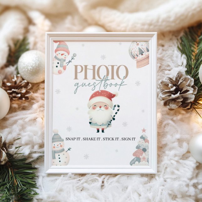 Winter Wonderland Guest Book Table Sign (Creator Uploaded)