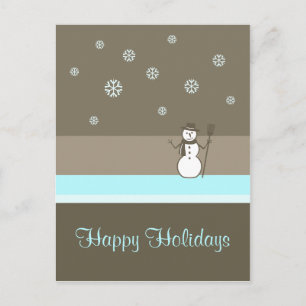 Winter Wonderland Holiday Postcard