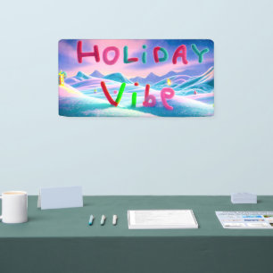 Winter Wonderland Holiday Vibe Banner