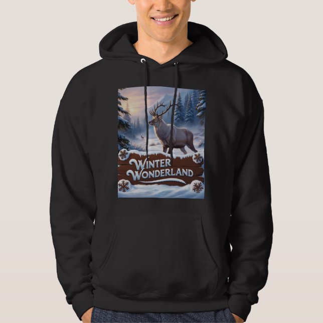 Winter wonderland hoodie (Front)