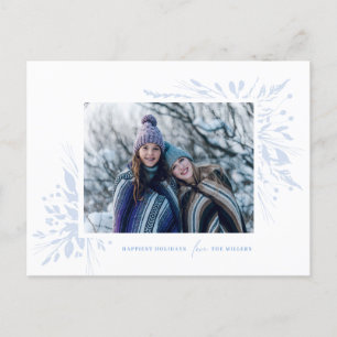 Winter Wonderland Horizontal Holiday Photo Card