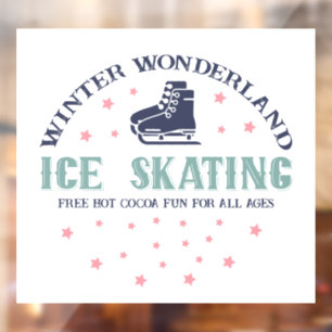 Winter wonderland ice skating 